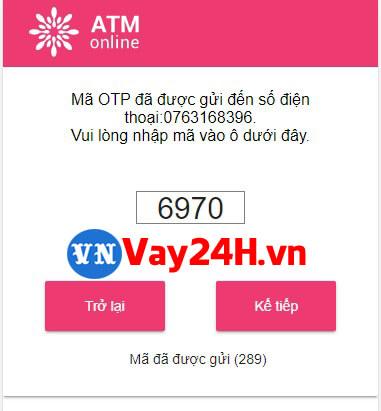 Hướng dẫn vay tiền atm online 1 Hướng dẫn vay tiền atm online 1