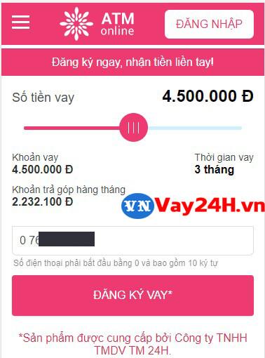 Hướng dẫn vay tiền atm online Hướng dẫn vay tiền atm online