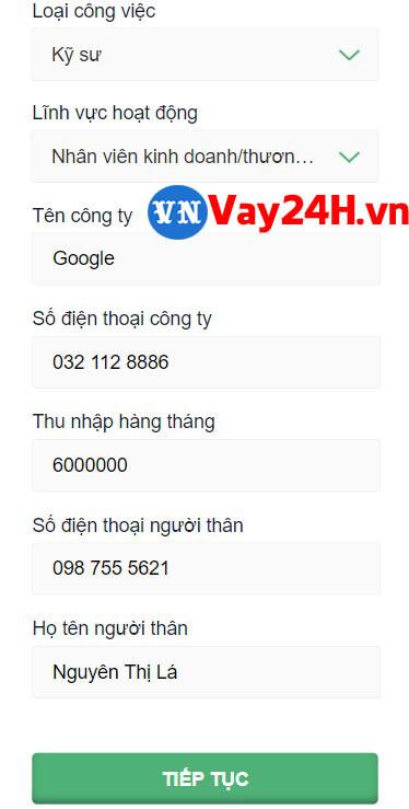 Hướng dẫn đăng ký vay tiền senmo 4 Hướng dẫn đăng ký vay tiền senmo 4