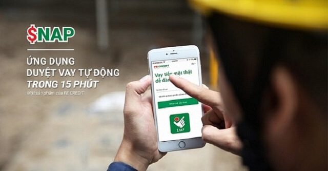 Tải app v&agrave; đăng k&yacute; vay tiền Snap fe dễ d&agrave;ng