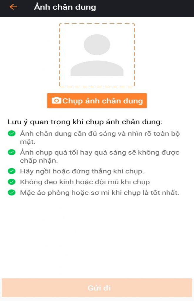 Tải ảnh ch&acirc;n dung Moneytap