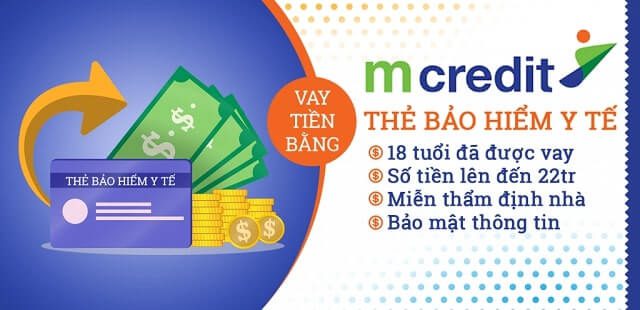 vay tiền theo bảo hiểm y tế tại Mcredit