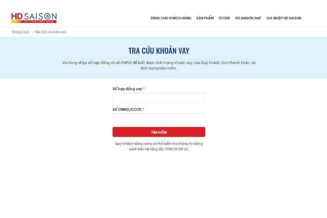 Cách tra cứu hợp đồng vay hd saison Cách tra cứu hợp đồng vay hd saison