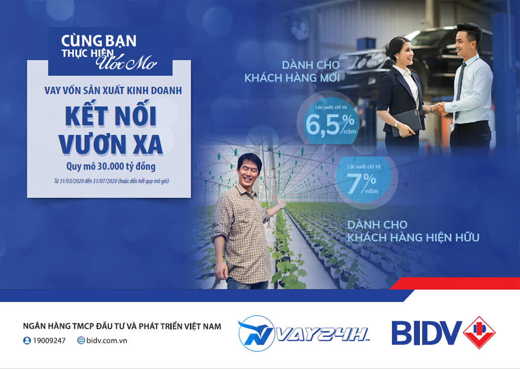 Chương trình ưu đãi lãi suất mua COVID vay thế chấp BIDV Chương trình ưu đãi lãi suất mua COVID vay thế chấp BIDV