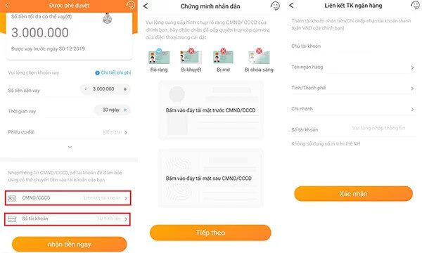Đăng ký thông tin nhận tiền Uvay Evay Đăng ký thông tin nhận tiền Uvay Evay