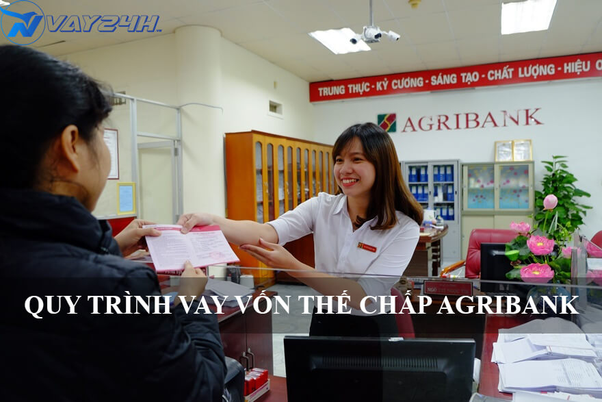 Quy tr&igrave;nh vay thế chấp sổ đỏ ng&acirc;n h&agrave;ng Agriabnk